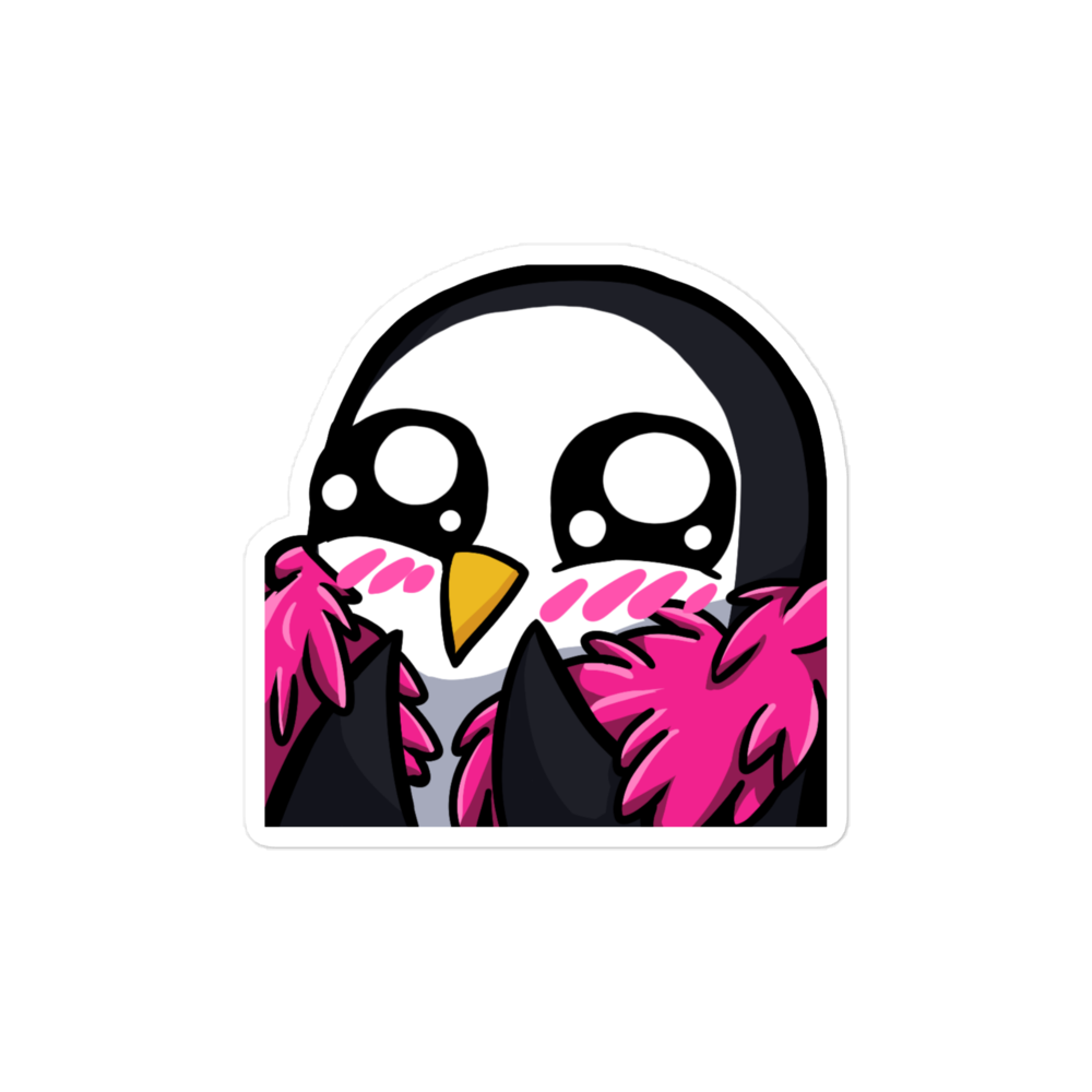 Pretty Penguin Sticker