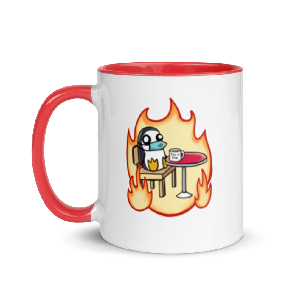 'This is Fine' Darkosto 2020 Mug